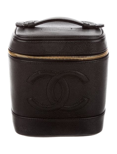 makeup brush case chanel|chanel vanity case original.